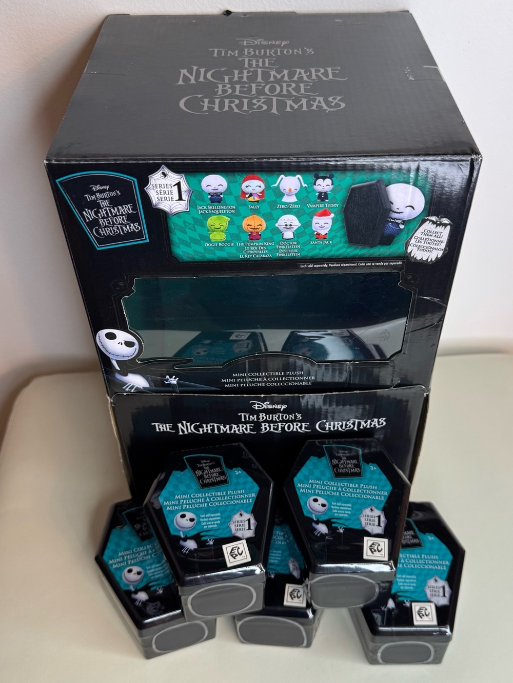 The Nightmare Before Christmas blind box mini Plush capsules